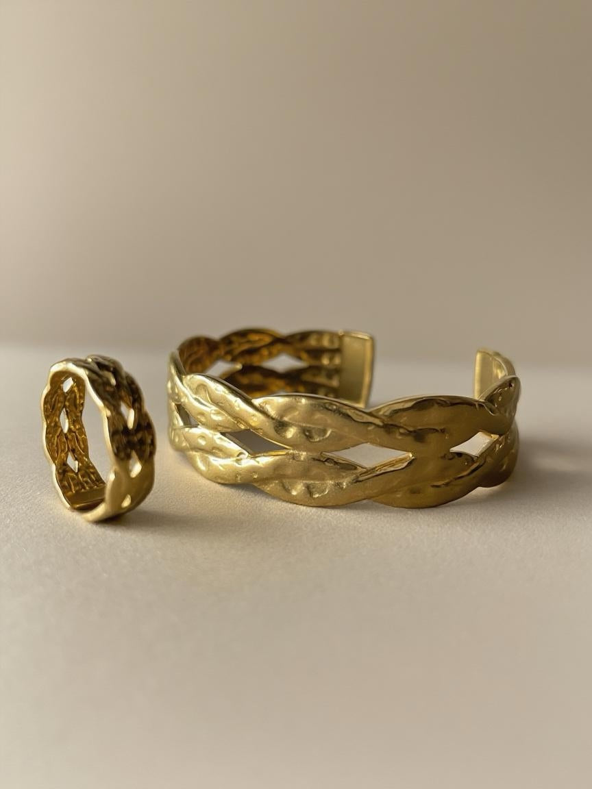 Golden Weave Set